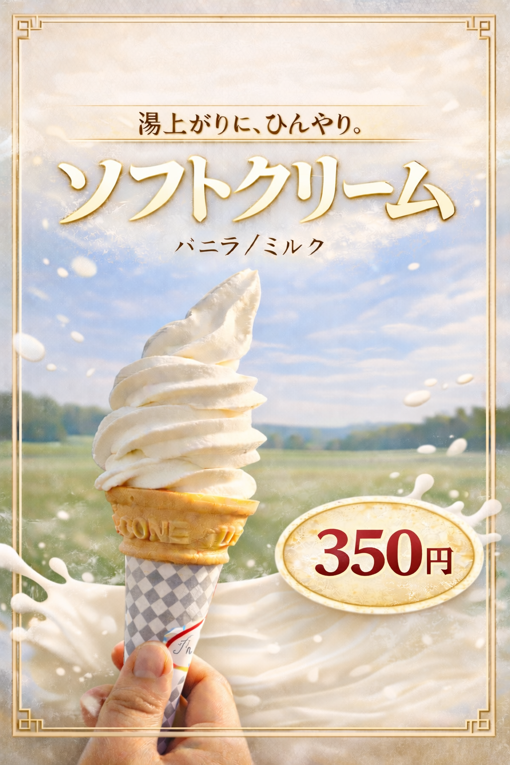 ソフトクリーム